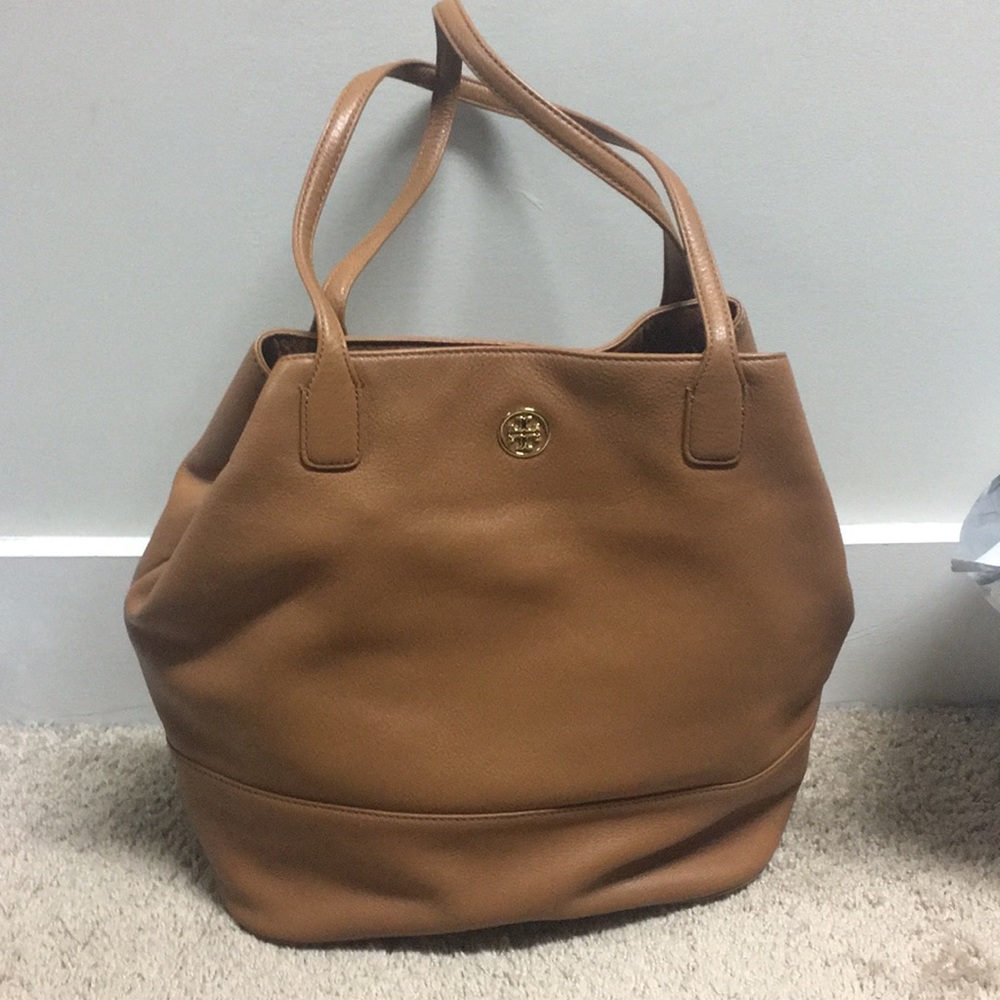 Authentic Tory Burch Michelle Tote-Bark